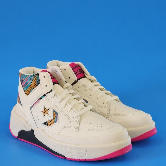 Converse Weapon CX Mid Lifestyle  Marbled Throwback Craft Sneakers A00437C NWT - Picture 1 of 6